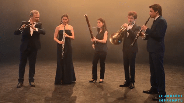 Sandrine, Rémi et Pierre jouant le Dumky